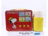 Peanuts/Charlie Brown RED Metal Lunch Box W/THERMOS 1966 Thermos Brand Vintage