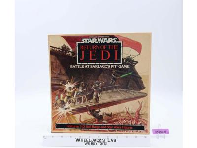 Battle At Sarlacc's Pit Board Game Star Wars ROTJ 1983 Parker Bros Game