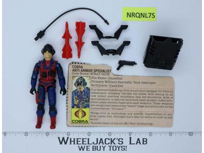 Scrap Iron V1 100% Complete G.I. Joe 1984 Hasbro Vintage Action Figure