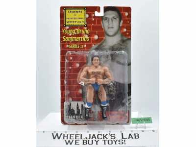 Young Bruno Sammartino 13 NEW MOSC 2000 Legends of Pro Wrestling Figures Toy Co.