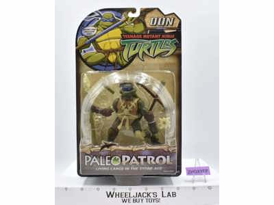Don Teenage Mutant Ninja Turtles Paleo Patrol TMNT 2006 Playmates MOSC