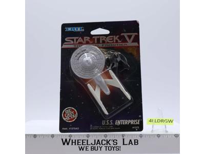 U.S.S. Enterprise Star Trek 1989 ERTL Vintage Action Figure NEW MOSC SEALED