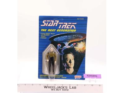 Lieutenant Commander Data Star Trek The Next Generation MOSC Galoob 1988 Vintage