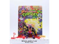 Antrax 100% Complete W/Card TMNT 1990 Playmates Vintage Action Figure