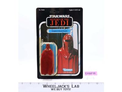 Emperor's Royal Guard 77 Back Star Wars ROTJ 1984 Kenner Figure NEW MOSC
