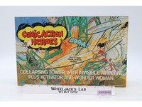 Collapsing Tower W/ Invisible Airplane Comic Action Heroes 1976 Mego Playset