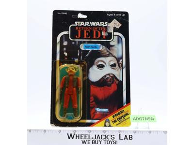 Nien Nunb 65 Back-C Star Wars ROTJ 1983 Kenner Action Figure NEW MOSC SEALED