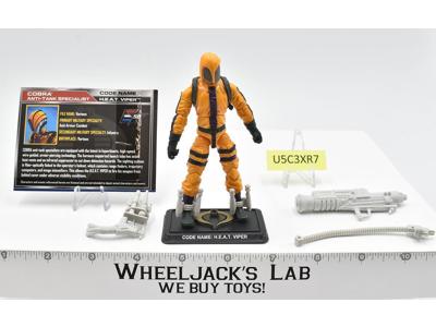 H.E.A.T. Viper v1 100% Complete G.I. Joe 50th Anniversary 2014 Hasbro Figure