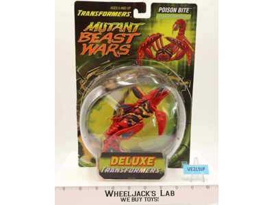 Poison Bite 100% Complete Transformers Beast Wars 1999 Hasbro Action Figure