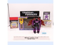Headmaster Mindwipe 100% Complete W/BOX 1987 G1 Transformers Vintage Figure