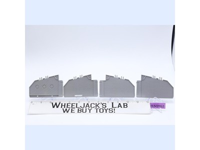 Gobots Command Center Floor Set COMPLETE (A, B, C, D) Bandai Tonka 1984 Vintage