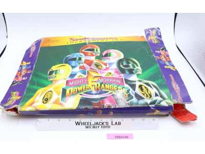 Spin Fighter Tournament Set Complete Mighty Morphin Power Rangers 1994 Bandai