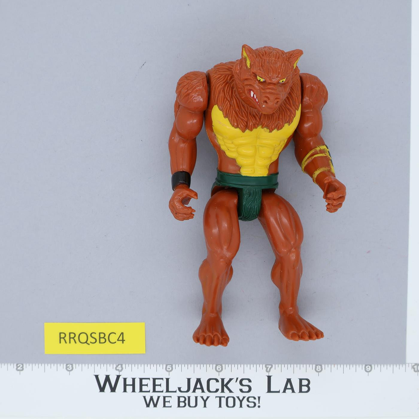 Jackalman Thundercats 1985 LJN Vintage Action Figure does not