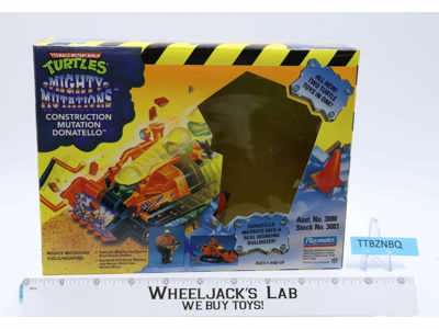 Construction Mutation Donatello Complete Mighty Mutations TMNT 1994 Playmates