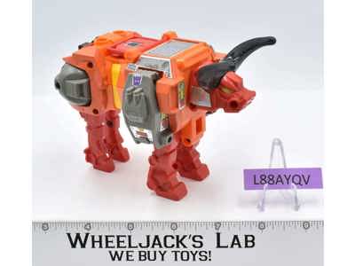 Tantrum Predaking 1986 Vintage Hasbro G1 Transformers Bull Action Figure
