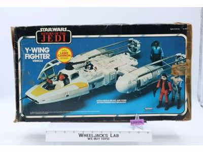 Y-Wing 100% Complete W/Box Star Wars ROTJ 1983 Vintage Kenner Action Figure