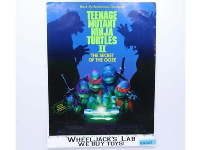 Secret of the Ooze Teenage Mutant Ninja Turtles Movie Poster 15" x 12"