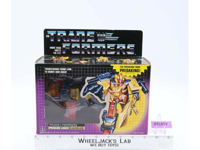 Razorclaw MIB 100% Complete 1986 Vintage Hasbro G1 Transformers Action Figure