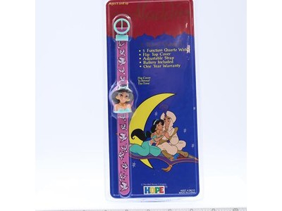 Princess Jasmine Child's Wrist Watch Aladdin Hope Ind. Disney NEW SEALED