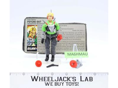Psyche-Out V1 100% Complete G.I. Joe 1987 Hasbro Vintage Action Figure