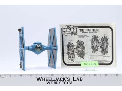 Battle Damage Tie Fighter Star Wars MICRO COLLECTION 1982 Kenner Figure Vehicle