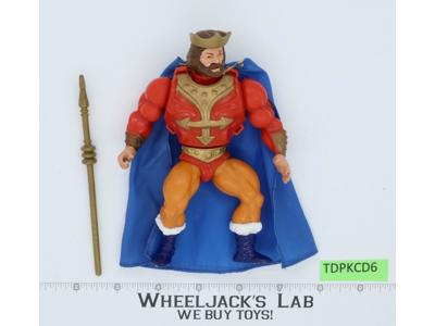King Randor 100% Complete He-Man Masters of the Universe MOTU 1987 Mattel Figure