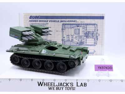 Wolverine 100% Complete G.I. Joe 1983 Hasbro Vintage Action Figure Vehicle