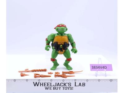 Raphael HARD HEAD 100% Complete Teenage Mutant Ninja Turtle 1988 Playmates