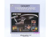 Star Trek Trivia Game #4162 1985 Golden/Western Publishing