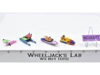 Lot of 4 Watersports Vehicles 1988-89 Vintage Galoob Micro Machines