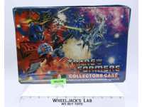 Vinyl Collectors Case W/Tray 1984 Tara Toy Corp. G1 Transformers Vintage