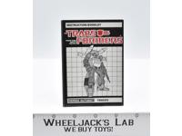 Tracks Action Figure Instructions Manual Booklet 1985 Hasbro G1 Transformers