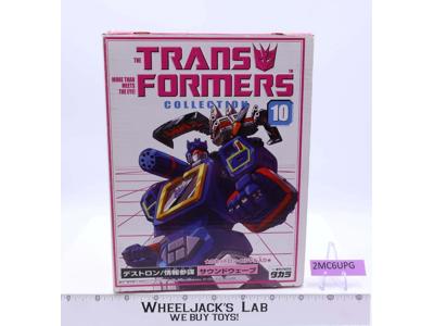 Soundwave #10 Collection Book Transformers Reissue 2003 Takara Figure NEAR MINT