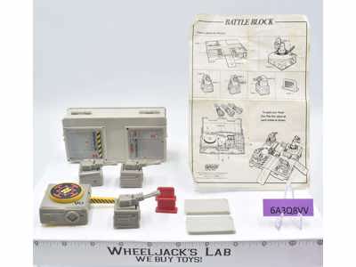 Battle Block Travel City Mini Playset 1988 Micro Machines Galoob