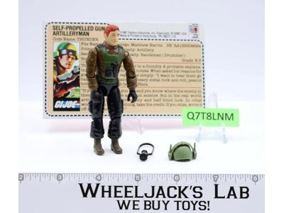 Thunder V1 RED CARD BACK 100% Complete G.I. Joe Hasbro1984 Vintage Action Figure