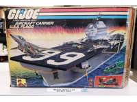 USS Flagg Aircraft Carrier W Box 1985 Vintage GI Joe Action Figure Playset