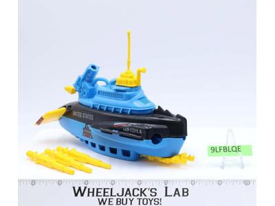 Barracuda 100% Complete GI Joe 1992 Hasbro Vintage Action Figure Vehicle