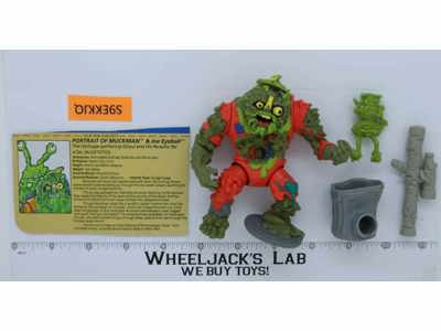 Muckman & Joe Eyeball 100% Complete Teenage Mutant Ninja Turtles 1990 Playmates