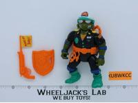 Make My Day Leo 100% Complete Teenage Mutant Ninja Turtle 1991 Vintage Playmates