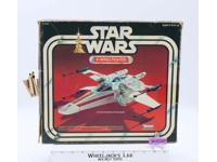X-Wing Fighter 100% Complete W/Box Star Wars 1977 Kenner Action Figure Vehicle