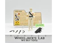Storm Shadow V1 100% Complete G.I. Joe Vintage Hasbro 1984 Vintage Action Figure