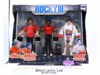 Rocky Apollo & Paulie Rocky III 2006 Jakks Pacific Action Figure Set NEW MISB