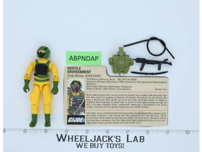Airtight V1 100% Complete G.I. Joe 1985 Hasbro Vintage Action Figure