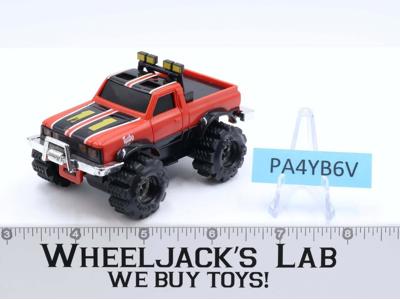 Datsun Red Pick Up 4x4 Rough Riders Schaper Stomper 1980 Vintage