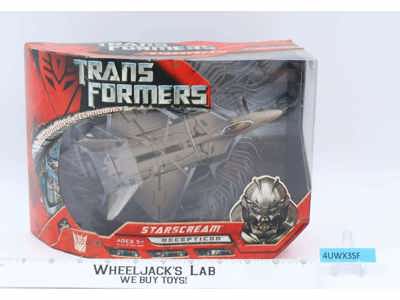 Starscream Voyager Class Transformers Movie 2007 Hasbro Figure NEW MISB SEALED