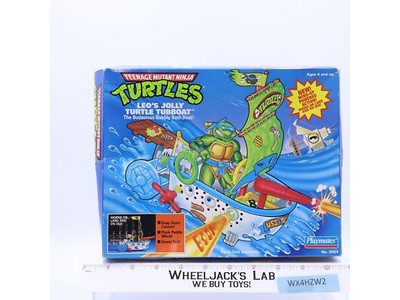 Leo's Jolly Turtle Tubboat Teenage Mutant Ninja Turtles TMNT Playmates NEW MISB