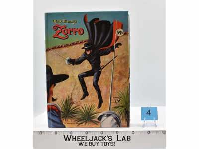 Walt Disney's Zorro Book #4 1958 Owned By Henry Calvin Serg Demetrio Garcia