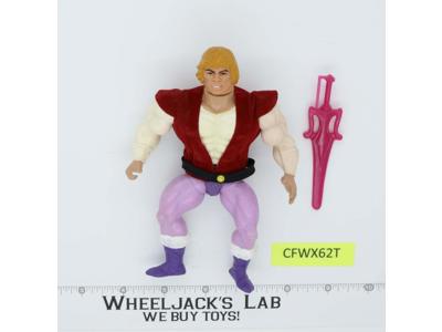 Prince Adam 100% Complete He-Man Masters of the Universe MOTU 1984 Mattel Figure