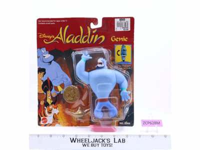 Genie Disney's Aladdin 1992 ArcoToys Mattel Action Figure NEW MOSC SEALED