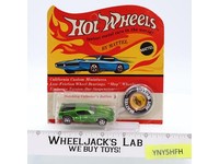 AMX/2 APPLE GREEN W/ Button Hot Wheels Redline 1970 Mattel NEW SEALED